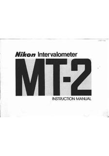 Nikon MT 2 manual. Camera Instructions.
